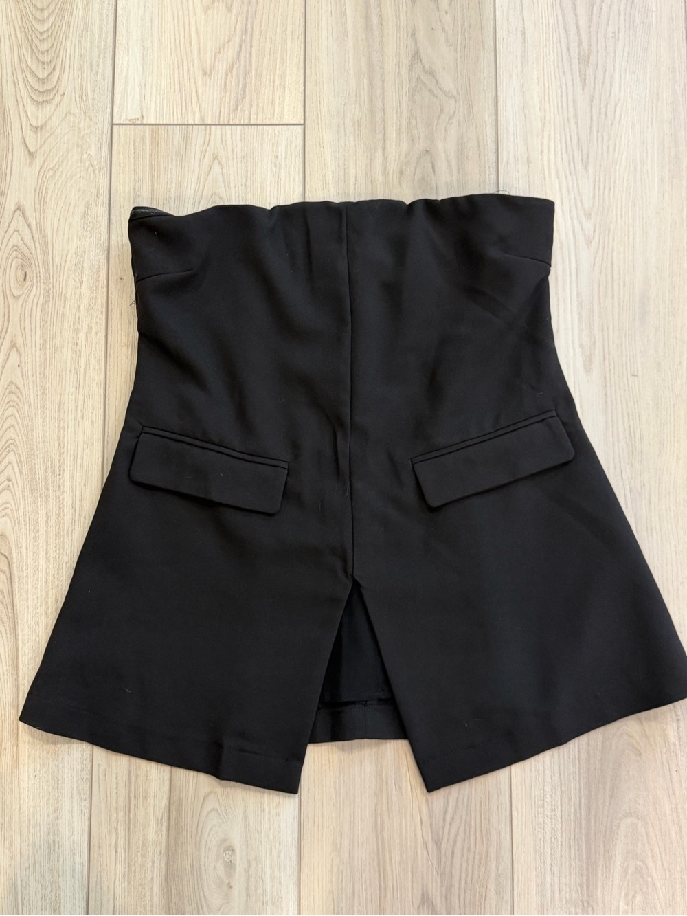 Strapless Black Women’s Tailored top